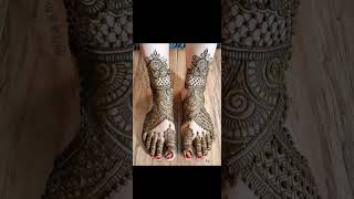 Hindi foot henna tattoo vs hand henna tattoo [upl. by Noxid222]