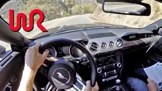 2015 Ford Mustang GT Performance Pack  WR TV POV Test Drive [upl. by Anotal]