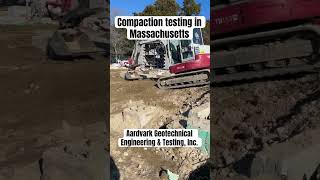 Compaction testing in Massachusetts soiltesting massachusetts construction slab compaction geo [upl. by Tupler]