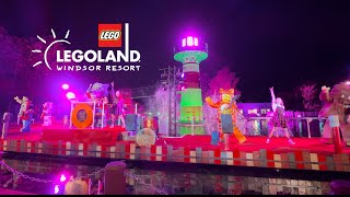 Legoland Windsor Resort 2024 Halloween Full Night Monster Jam Show 4KHDR [upl. by Boffa138]