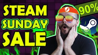 Steam SUNDAY Sale 11 Amazing Games with Huge Discounts [upl. by Reinaldo152]