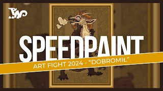 Speedpaint  Art Fight 2024 [upl. by Imim]