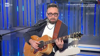 Federico Zampaglione alla chitarra si racconta a Mara Venier  Domenica In 24032024 [upl. by Berger]