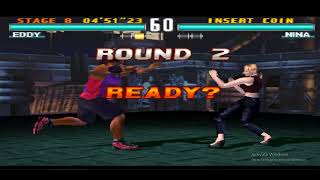 Tekken 3  Eddy Gordo Arcade Mode Hard Playthrough 1997 HD [upl. by Market]