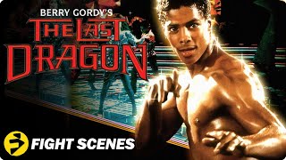 Berry Gordys THE LAST DRAGON  Martial Arts  Taimak  Best Fights Scenes [upl. by Eidda374]