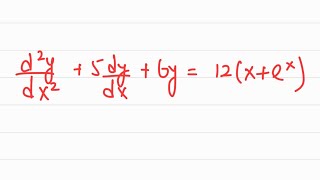 Inhomogeneous ODEs method of undetermined coefficients I [upl. by Caines]