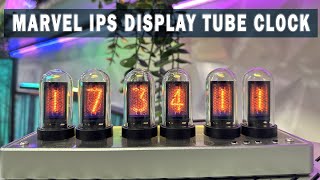 Marvel IPS Nixie Tube Clock Unboxing amp Look [upl. by Halvaard]