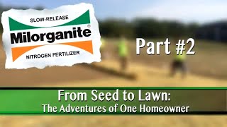 How to Start a Lawn From Seed Part 2 [upl. by Audette]