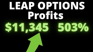 My Simple LEAP Options Trading Strategy for Big Profits to Grow a Small Account [upl. by Wilfrid]