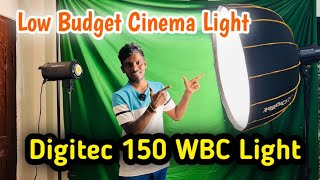 Digitek LITE DCL 150 WBC Combo Light Review And Unboxing In Telugu  Ultimate Cinema Lighting [upl. by Shugart]