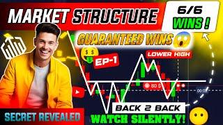 🔥 66 Winning Trades LIVE Episode 1  Market Structure EXPOSED  Quotex Trading Secrets [upl. by Dianne]