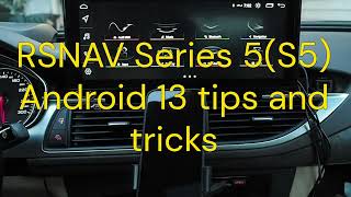 RSNAV S5 tips and tricks [upl. by Hoopes]