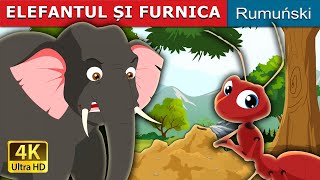 ELEFANTUL ȘI FURNICA  Elephant and Ant in Romana  RomanianFairyTales [upl. by Ainuj]