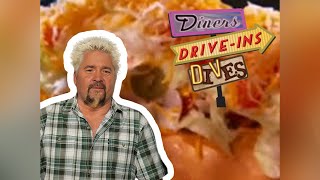 Guy Fieri Eats a Homewrecker Hot Dog  Diners DriveIns and Dives  Food Network [upl. by Darken]