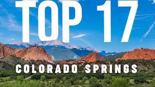 TOP 17 Things To Do In Colorado Springs 🇺🇸 Travel Guide [upl. by Nelubez]