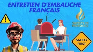 Entretien dEmbauche Français🧯🚧⛑️👷 Job Interview Dial [upl. by Aihsekel271]