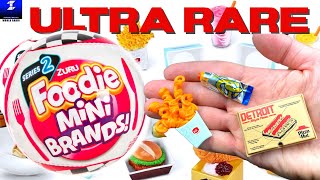 Zuru Foodie Mini Brands Unboxing Series 2 [upl. by Cirek]