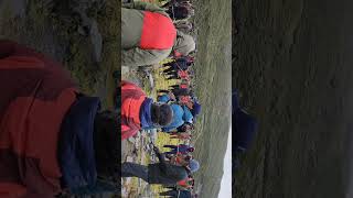 Practice with crampons  Basic Mountaining Course BMC49  NIMAS trekkingvlog mountainvlogs [upl. by Ahseia]