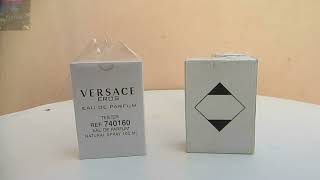 REAL vs FAKE Testers of VERSACE EROS Eau de Parfum [upl. by Ytsenoh]