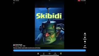 SKIBIDI Clash Royale [upl. by Moseley]