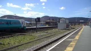 Trains at Abergele and Pensarn 200413 part 2 [upl. by Felix]