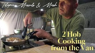 Campervan Kitchen Hacks Delicious Meals with Just 2 Gas Hobs [upl. by Ijar]