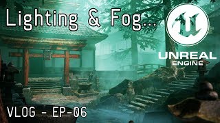 UE4 Lighting and Volumetric Fog tutorial  ArtStation Challenge EP006 [upl. by Eissed]