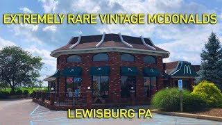 EXTREMELY RARE VINTAGE MCDONALDS RESTAURANT [upl. by Valdis]