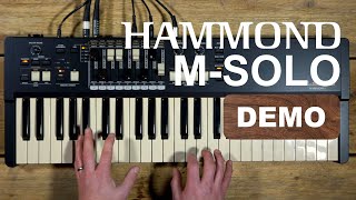 Hammond M Solo Demo amp Buyers Guide  Bonners Music [upl. by Prendergast788]