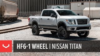 Vossen Hybrid Forged HF61 Wheel  Nissan Titan Pro4X [upl. by Eram847]