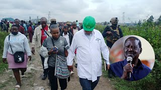 Inaniumiza Sana Raila Odinga aomboleza vifo vya watu waliouawa kinyama na kutupwa kwenye Dampo [upl. by Sivla540]