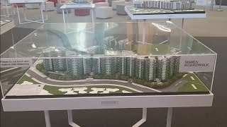 Yishun Boardwalk February 2022 BTO 3D Model [upl. by Yekcin]