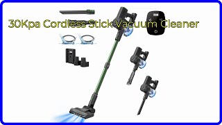 REVIEW 2024 30Kpa Cordless Stick Vacuum Cleaner ESSENTIAL details [upl. by Onaicilef647]