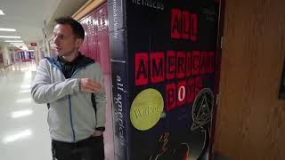 Book murals at Mundelein High School [upl. by Nataniel358]