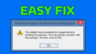 How To Fix Error 2503 amp Error 2502 in Windows 11 The Installer Has Encountered an Unexpected Error [upl. by Anileda]