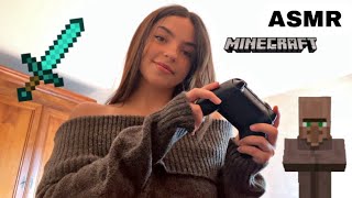 ASMR  JE JOUE À MINECRAFT [upl. by Cedric]