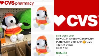 I Found a Rare 2024 Peanuts Snoopy Candy Corn CVS Exclusive Plush🔥 [upl. by Barnabe763]