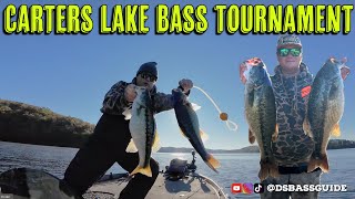 Carters Lake Fall Bass Fishing Tournament  ABA Series 2nd Place North Georgia [upl. by Etnoid899]