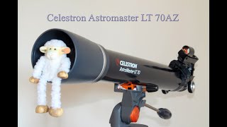 Celestron Astromaster LT70 AZ review and observing report [upl. by Rodrique]