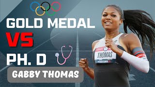 Gabby Thomas Has Bigger Goals Beyond Olympic medals [upl. by Eiuqnimod]