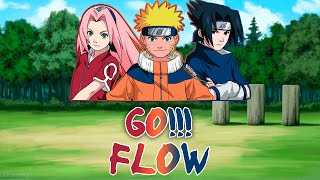 GO FIGHTING DREAMERS  FLOW English Español Romaji Lyrics Color coded Naruto Opening 4 [upl. by Deana675]