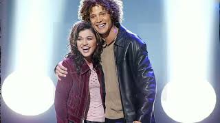 Justin Guarini  Timeless duet with Kelly Clarkson LyricLetra Dale Music [upl. by Wendelin]