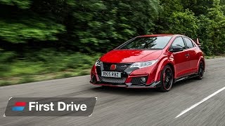 2015 Honda Civic Type R first drive review [upl. by Ahsemit]