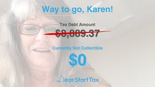 Clear Start Tax  Client Testimony  Karen S [upl. by Oaht]