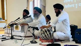 Bhai Niranjan Singh Bhai Manjeet Singh Goldy live kirtan UK [upl. by Caren176]