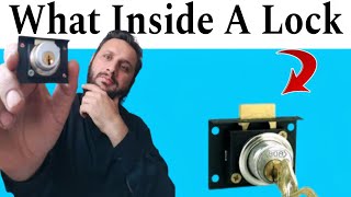 What inside a drawer lock🔐See the inside view of the drawer lock✅repair lock [upl. by Wertz]