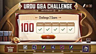 Urdu QampA Challenge  Urdu Event Question amp Answer Challenge 2 [upl. by Vivica]