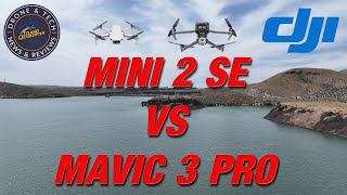 DJI Mavic 3 Pro vs DJI Mini 2 SE  Comparison Test Shootout [upl. by Naie]