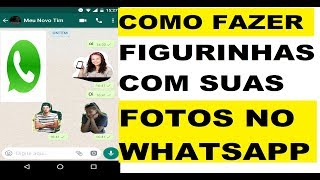 🔴como fazer figurinha whatsapp → O JEITO MAIS FÁCIL DO MUNDO  VOCÊ PRECISA VER ESSE VIDEOSÉRIO [upl. by Notsae432]