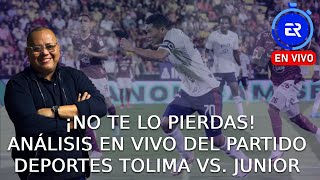 ¡No te lo Pierdas Análisis del Partido Deportes Tolima vs Junior  Cuadrangulares Liga II 2024 [upl. by Hackett]